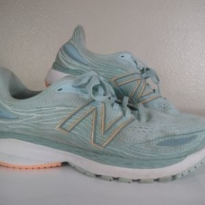 New Balance Fresh Foam X 860 v12 Womens Size 7.5 Running Shoes Blue Sneakers